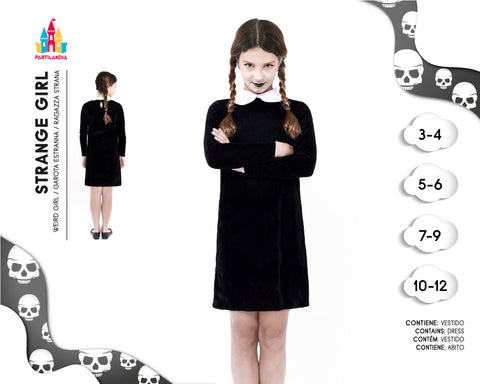 DISFRACE STRANGE GIRL TALLA 4-6 20644
