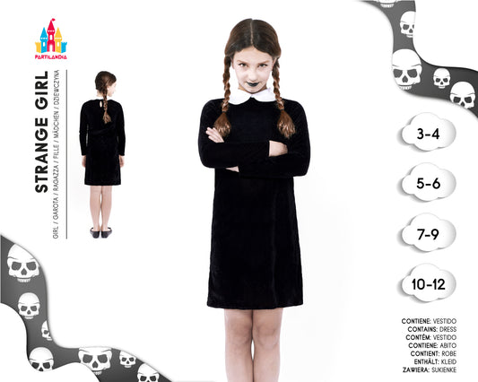 DISFRACE STRANGE GIRL TALLA 10-12 20645
