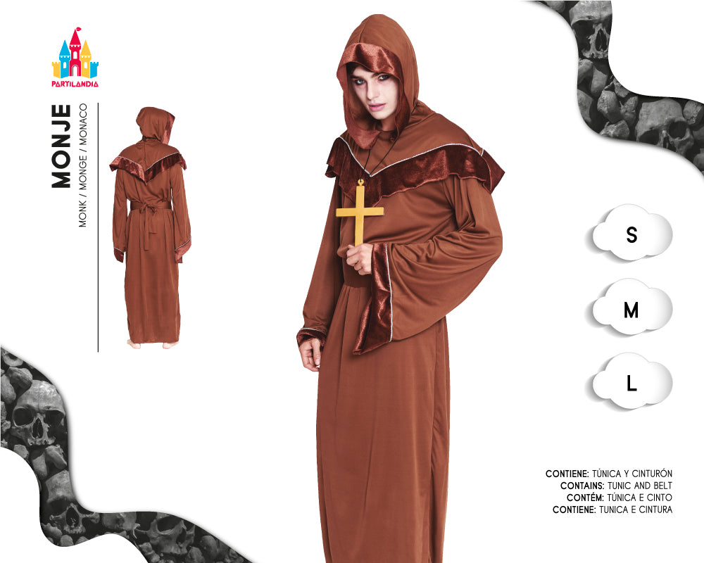 DISFRACE MONJE TALLA L 20683