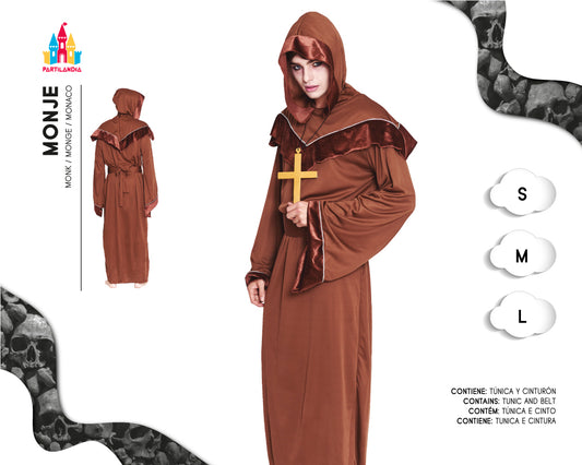 DISFRACE MONJE TALLA L 20683