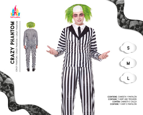DISFRACE CRAZY PHANTOM  TALLA S 22200