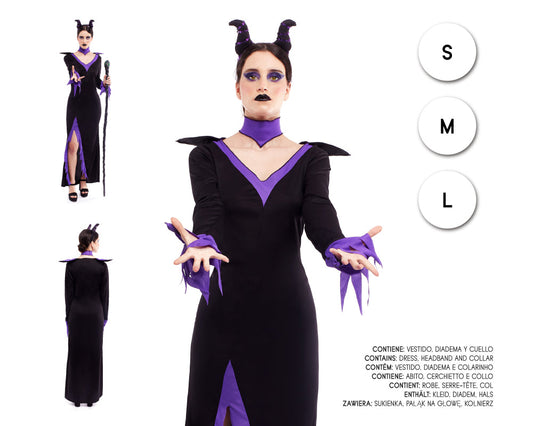 DISFRAZ DE ADULTO DE REINA MALVADA