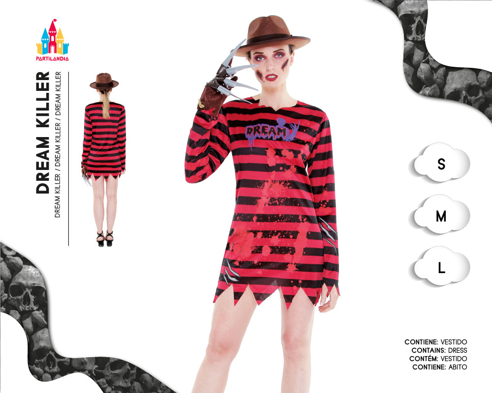 DISFRACE DREAM KILLER TALLA  M 23323
