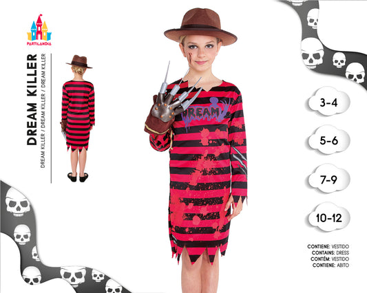 DISFRACE DREAM KILLER TALLA 3-4 23326