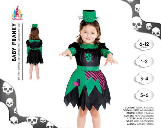 DISFRACE BABY FRANKY TALLA  3-4 23465