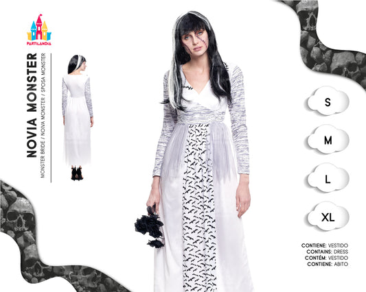 DISFARCE NOVIA MONSTER TALLA XL 23470