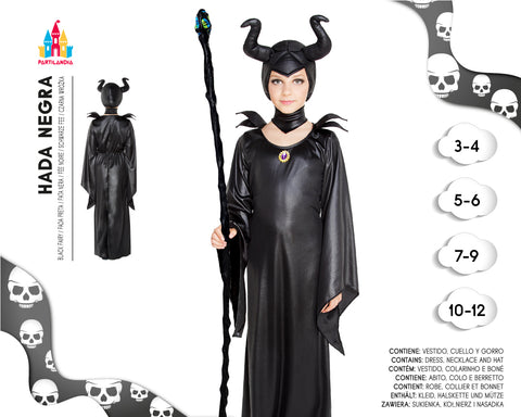 DISFARCE HADA NEGRA TALLA 5/6 23553