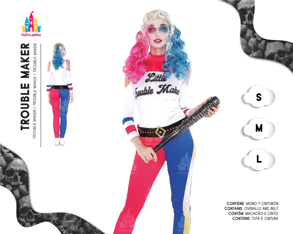 DISFRACE TROUBLE MAKER TALLA S 23577