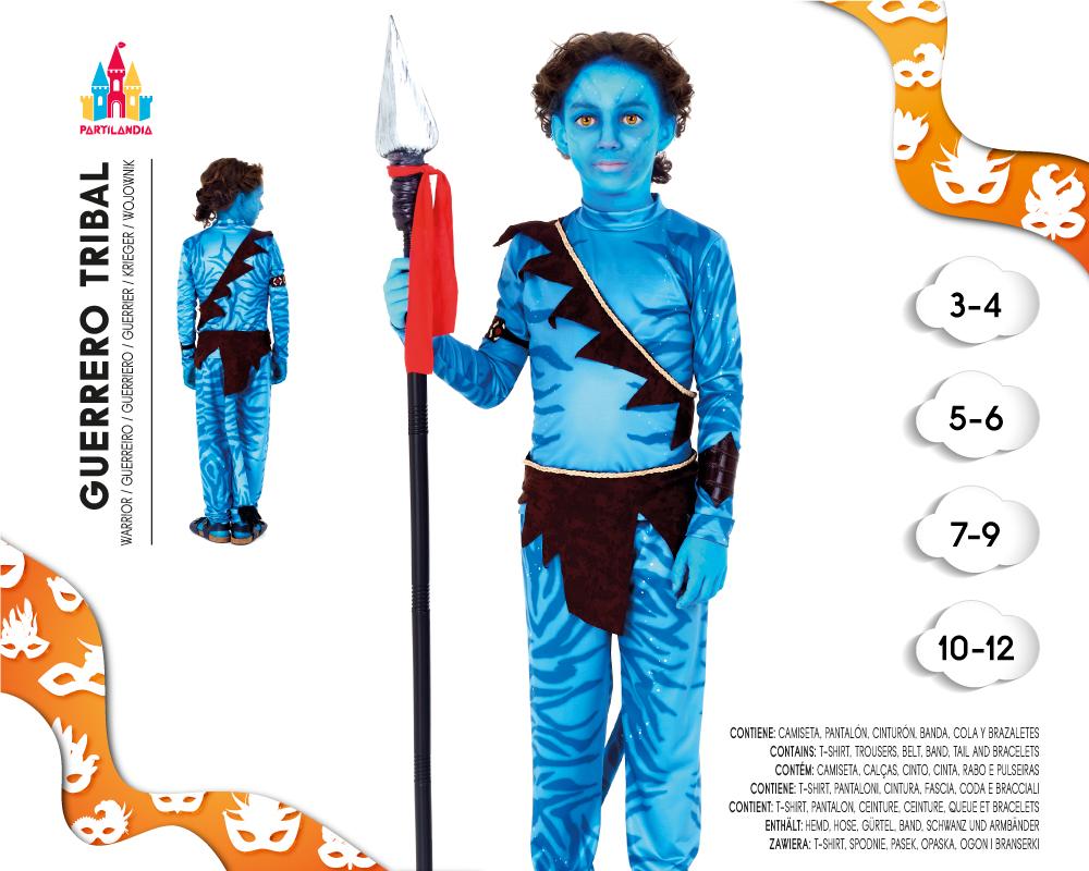 Disfraz de Guerrero Tribal para Carnaval