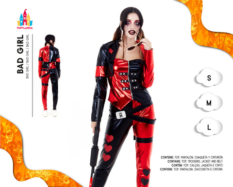 DISFRACE BAD GIRL TALLA  L 24284