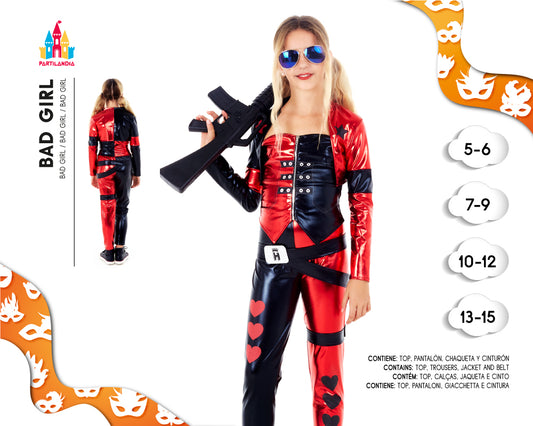 DISFRACE BAD GIRL TALLA  5-6 24285