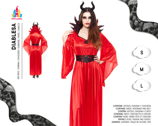 DISFRACE DIABLESA TALLA M 24624