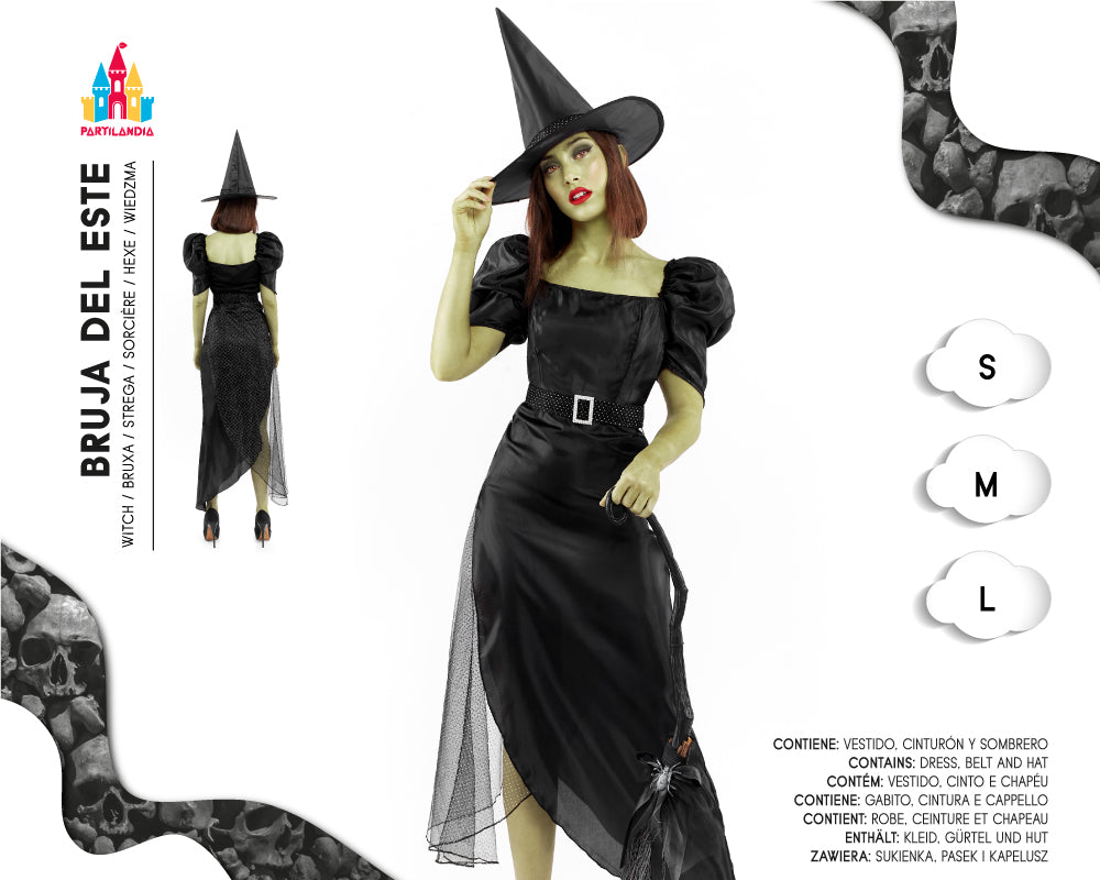 DISFRACE BRUJA DEL ESTE  TALLA  L 24702