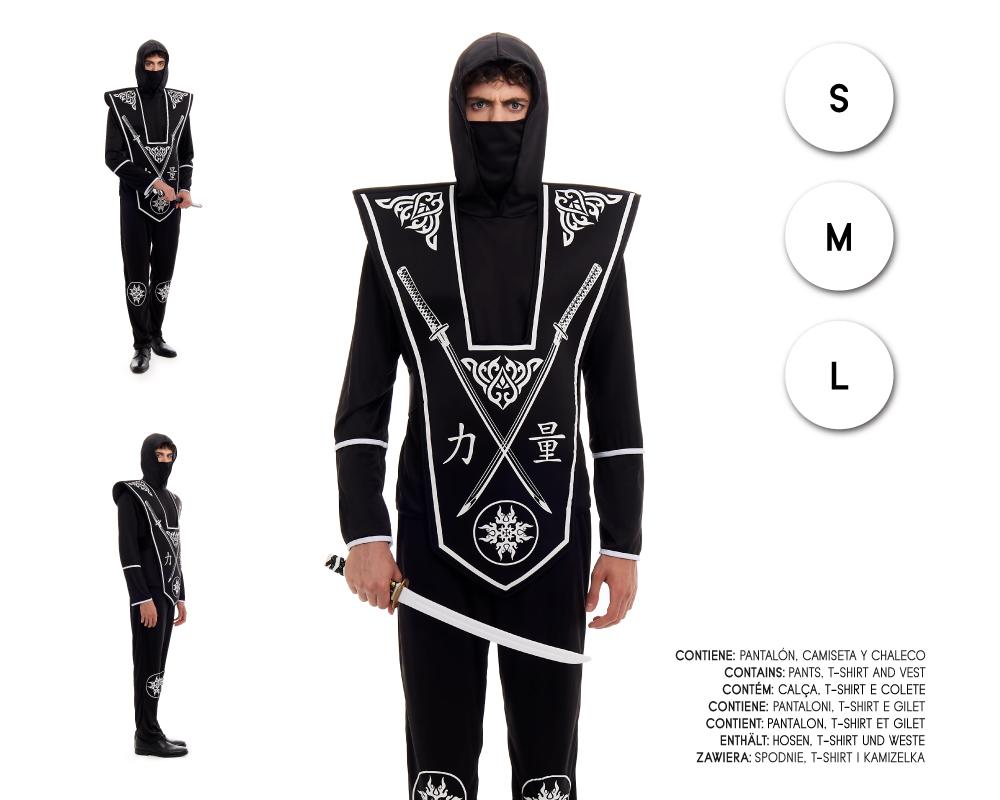 Disfraz de Ninja Negro Infantil