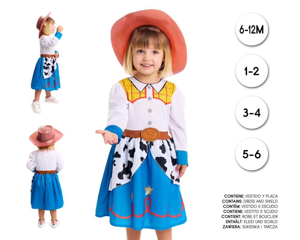 Disfraz Vaquera Baby para Bebé - Meike
