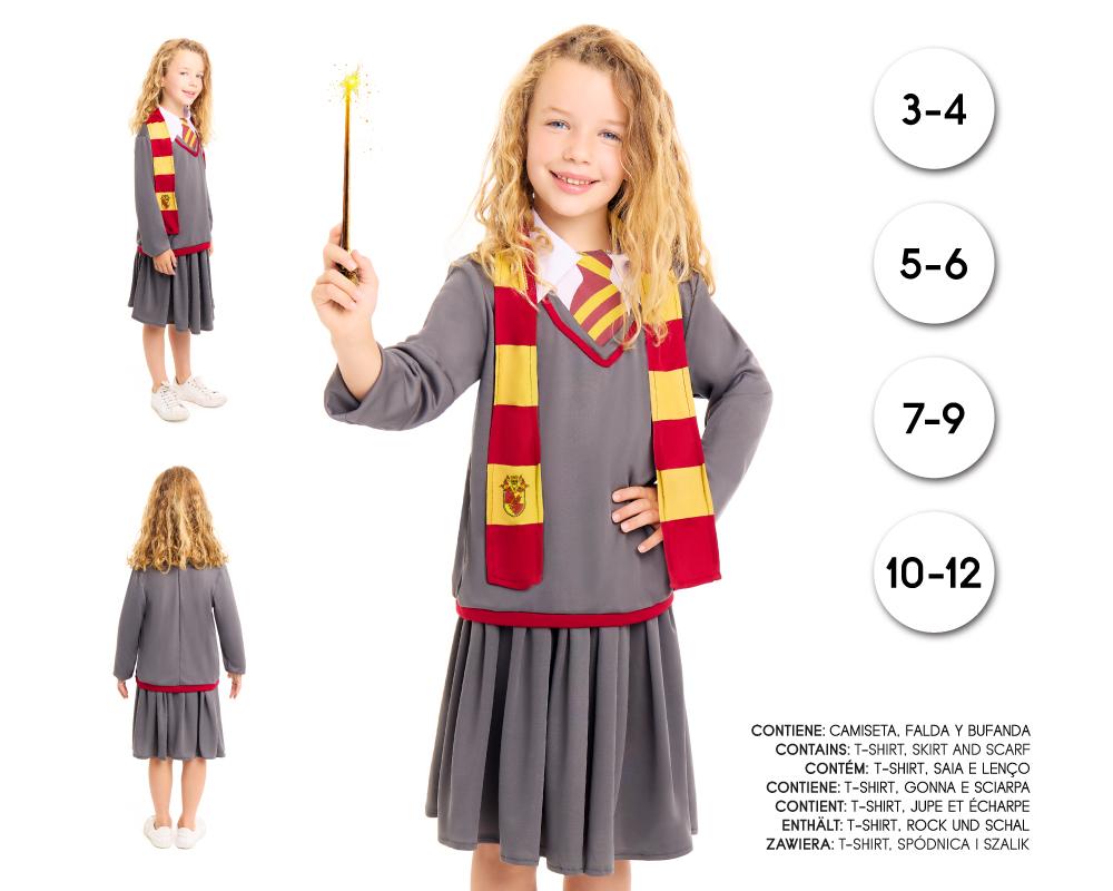 Disfraz de Maga Colegial para Niña