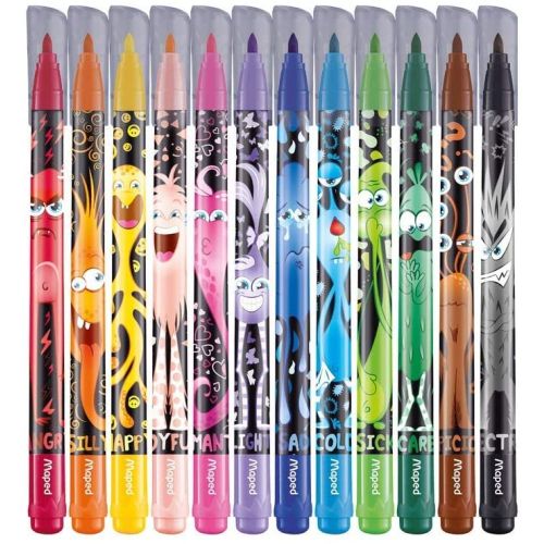 ROTULADORES DE COLORES MONSTER X12 COLORES  MAPED