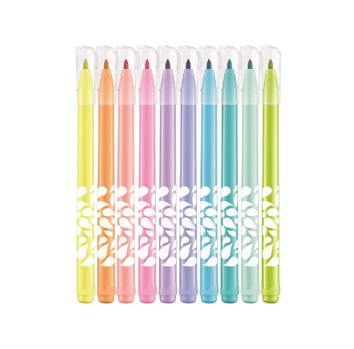 ROTULADORES COLOR PEPS 12 COLORES PASTELES MAPED