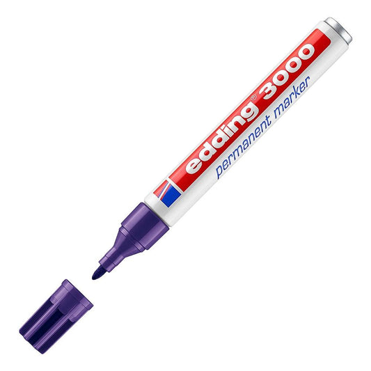 ROTULADOR 3000 VIOLETA 8 EDDING