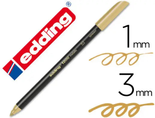 ROTULADOR 1200 ORO 53 EDDING