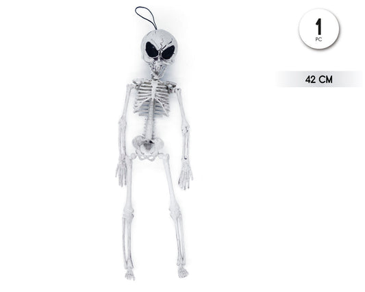 ESQUELETO DE ALIEN 42CM