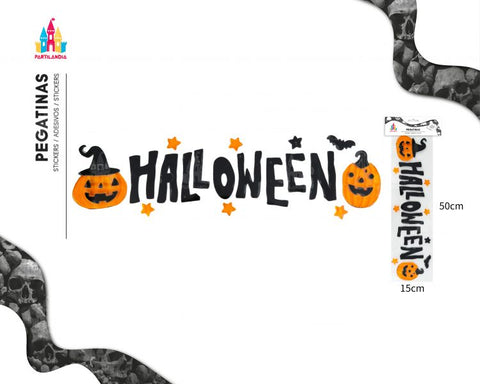 PEGATINAS DE GEL DE HALLOWEEN