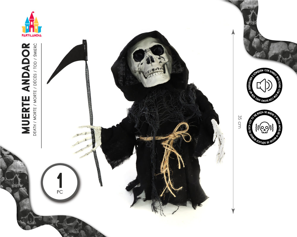 MUERTE INTERACTIVA CON SONIDO Y MOVIMIENTO