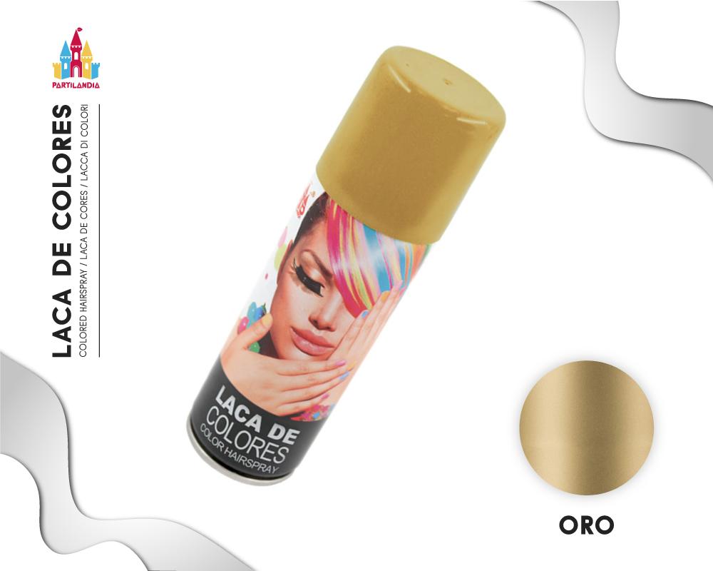 Laca Color Oro para Disfraces y Carnaval