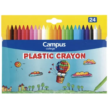 Ceras Plásticas Campus College 24 Colores