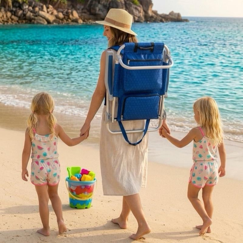 silla mochila 4 en 1 con nevera