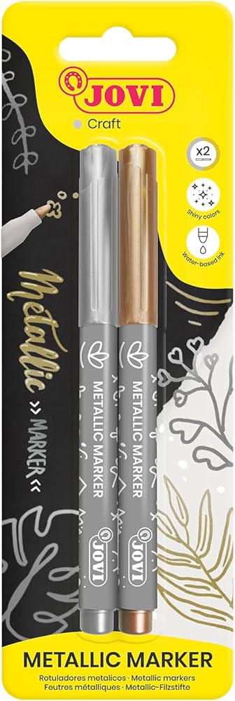JOVIDECOR BLISTER 2 ROTU METALIC ORO-PLA