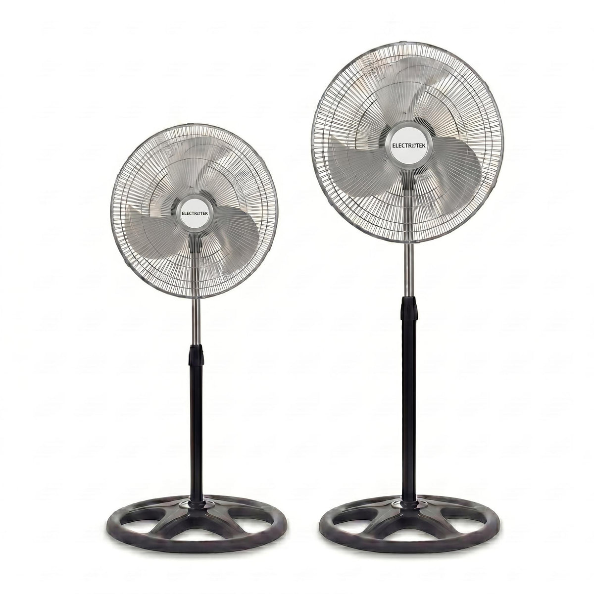 Pack 2 Ventiladores de Pie 80W Pro | Alta Potencia y Rendimiento (2 Unidades)