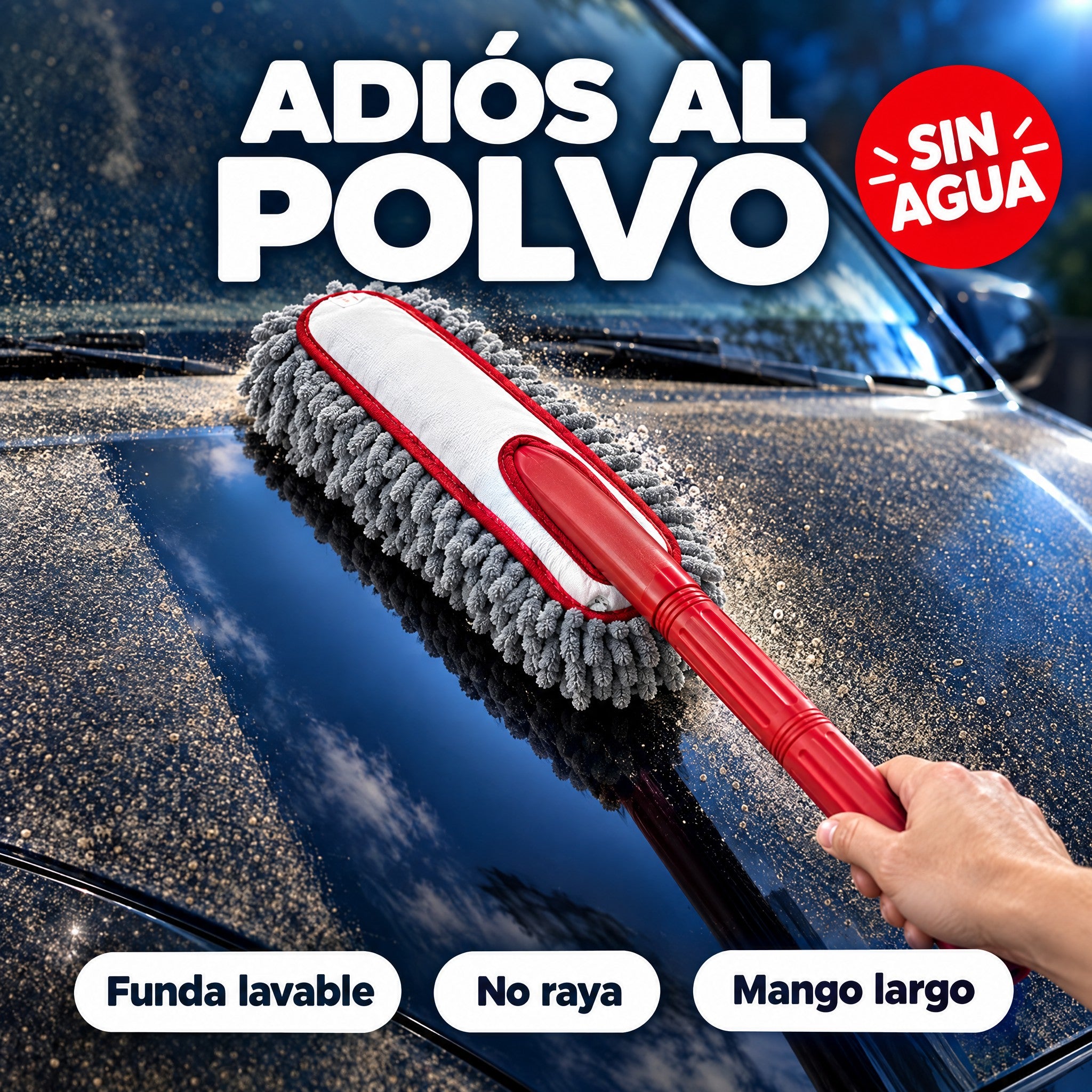 Plumero chenilla