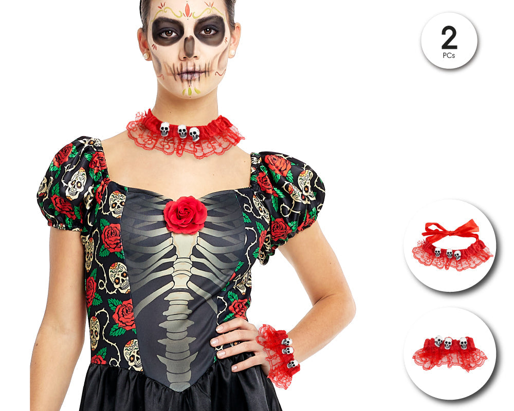 SET DE DISFRAZ DE CATRINA