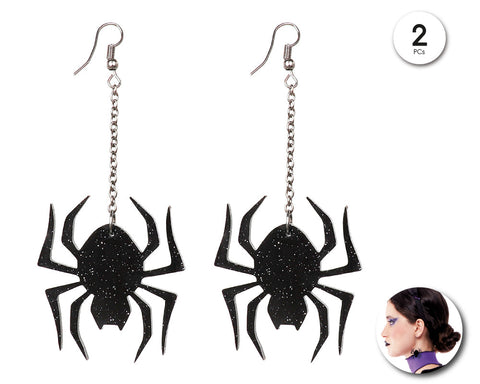 PENDIENTES DE ARANA DE BRILLO