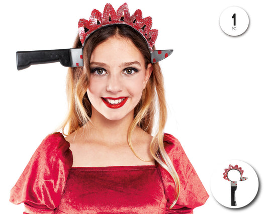 DIADEMA DE CUCHILLO