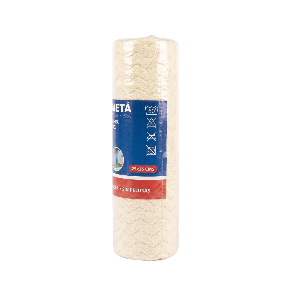 Rollo de Bayetas de Microfibra Multisuperficie - Pack Ahorro (20 uds)