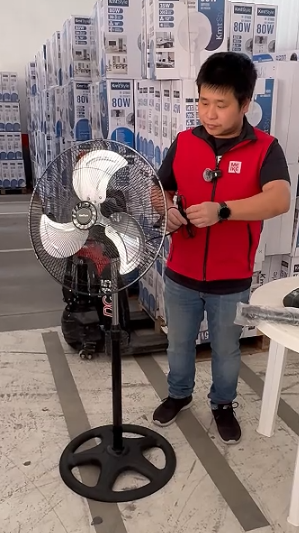 Pack 2 Ventiladores de Pie 80W | Oscilación Total 360° | Pack Doble (2 Unidades)