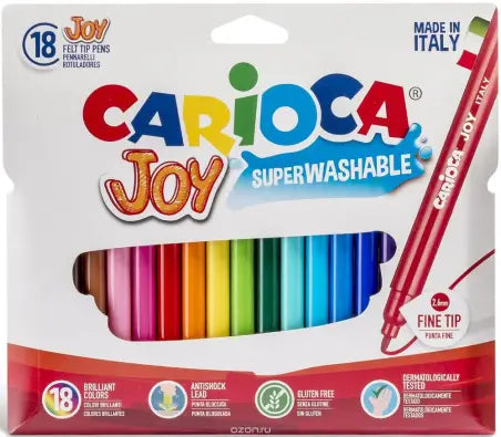 ROTULADORES 18 COLORES CARIOCA JOY