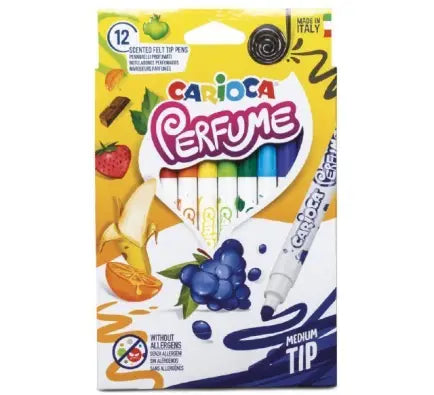 ROTULADOR CARIOCA XPLOSION PERFUME 12 COLORES SURTIDOS