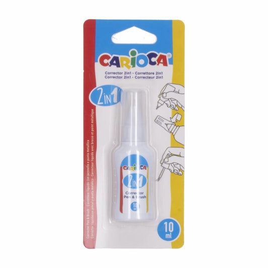 Cinta correctora carioca 8m blister 1 uds