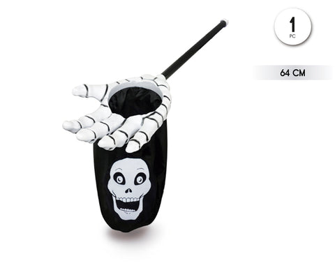 BOLSA DE MANO CON MANGO NEGRA