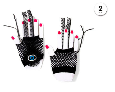 GUANTES DE RED CON OJOS