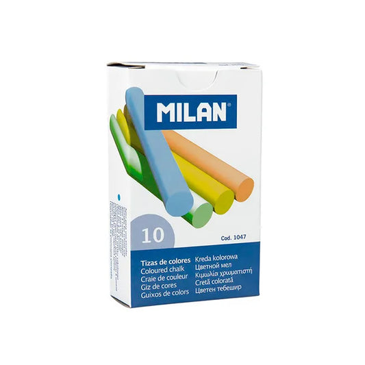 BLISTER 2 CAJAS TIZAS COLORES MILAN BWM9166