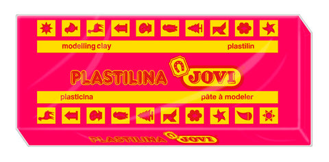 PLASTILINA JOVI MEDIANA 150G RUBI