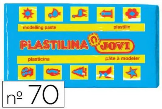 PLASTILINA JOVI PEQ 50G AZUL CLARO