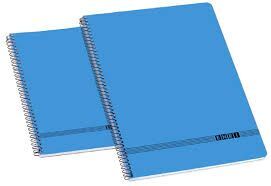 Cuaderno Espiral Enri Liso 4º 80 Hj 60 Gr Azul