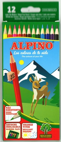 LAPICES ALPINO 12 COLORES