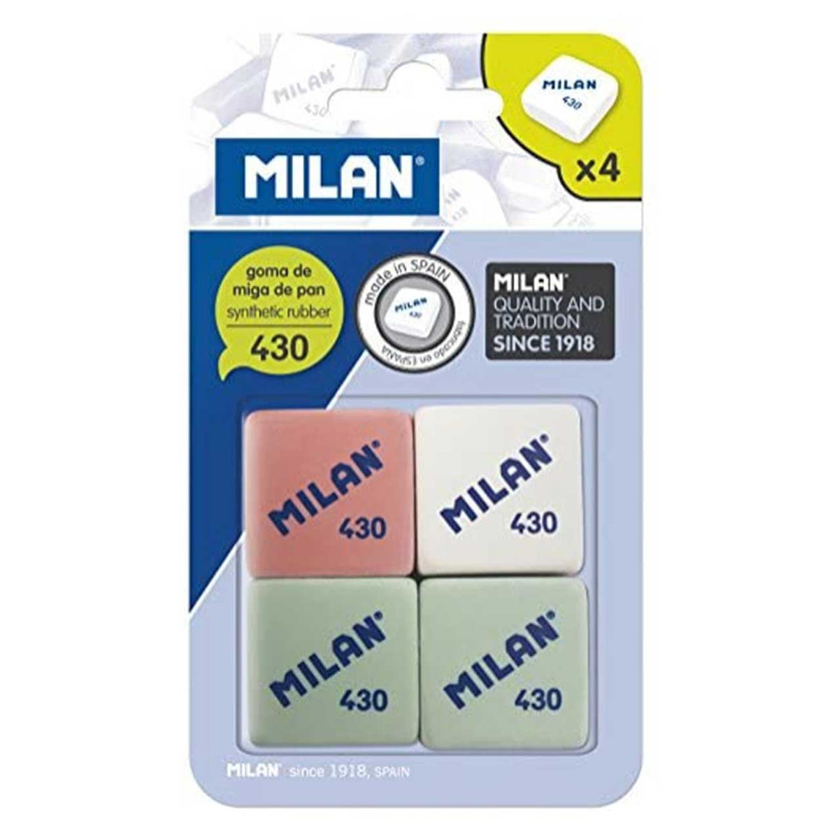 GOMAS MILAN 430 * 4 UNDS
