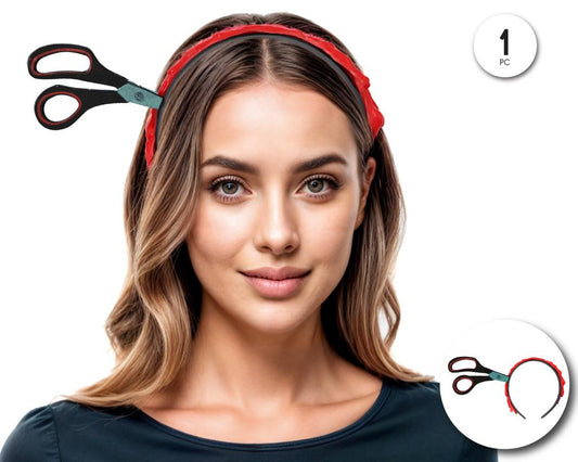 DIADEMA CON TIJERAS